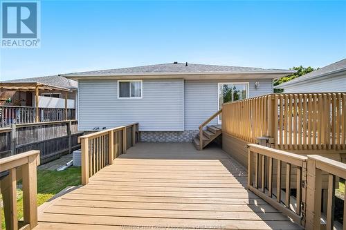 10258 Paulina, Windsor, ON - Outdoor With Deck Patio Veranda With Exterior