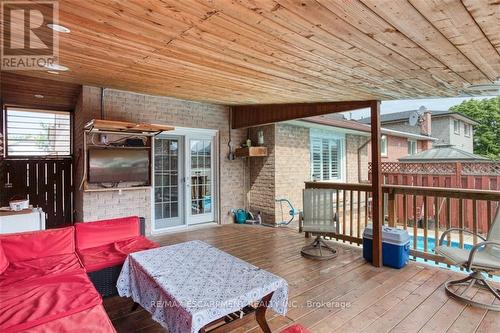 24 Spartan Avenue, Hamilton (Stoney Creek Industrial), ON - Outdoor With Deck Patio Veranda With Exterior