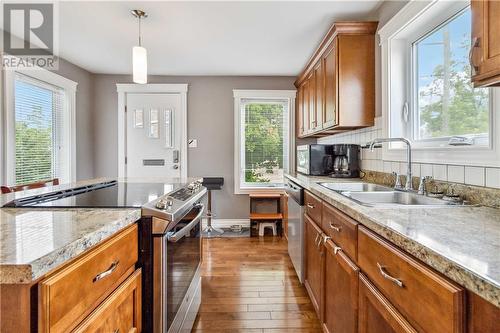 116 Norwood Avenue, Moncton, NB - Indoor Photo Showing Kitchen With Double Sink