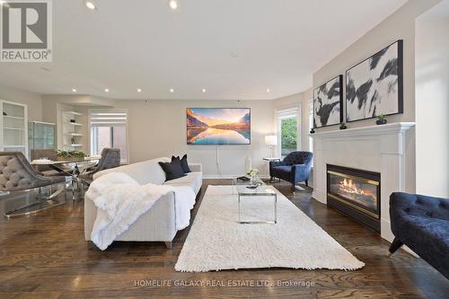 45 Palomino Place, Whitby (Pringle Creek), ON - Indoor Photo Showing Living Room With Fireplace