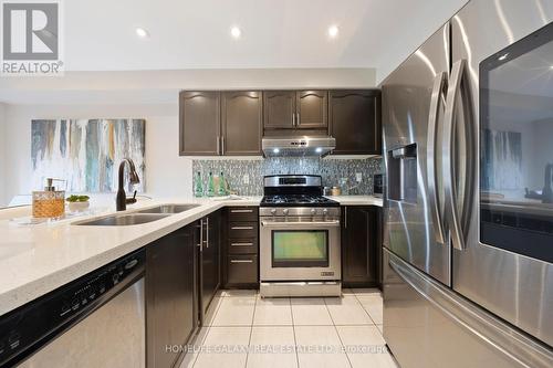 45 Palomino Place, Whitby (Pringle Creek), ON - Indoor Photo Showing Kitchen With Stainless Steel Kitchen With Double Sink