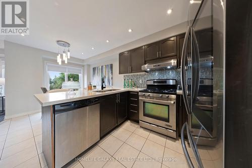 45 Palomino Place, Whitby (Pringle Creek), ON - Indoor Photo Showing Kitchen With Stainless Steel Kitchen With Double Sink