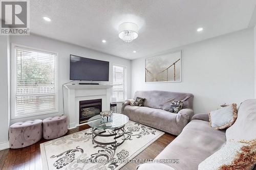 185 Solway Avenue, Vaughan (Maple), ON - Indoor Photo Showing Living Room With Fireplace