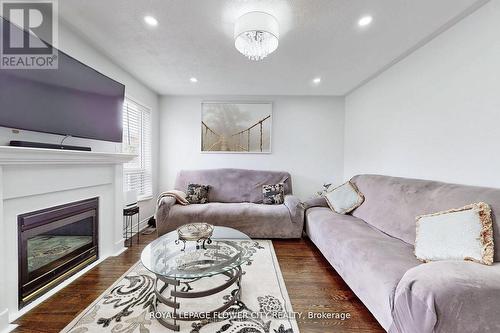 185 Solway Avenue, Vaughan (Maple), ON - Indoor Photo Showing Living Room With Fireplace