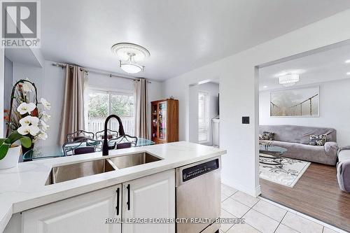 185 Solway Avenue, Vaughan (Maple), ON - Indoor Photo Showing Kitchen With Double Sink