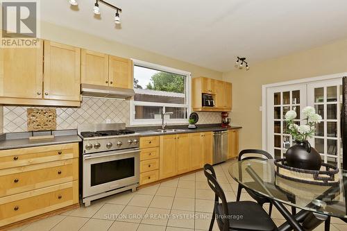 34 Fairfield Avenue, Toronto (Long Branch), ON - Indoor Photo Showing Kitchen With Double Sink