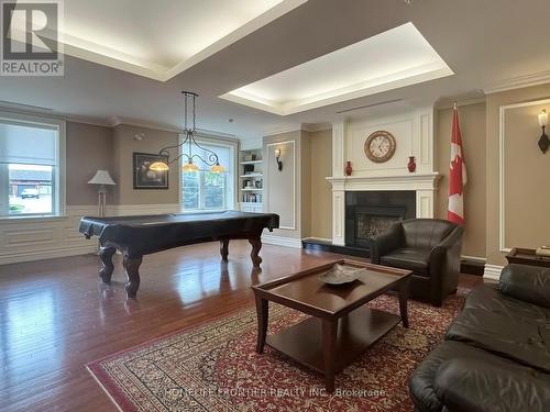 305 - 9519 Keele Street, Vaughan (Maple), ON - Indoor Photo Showing Living Room With Fireplace