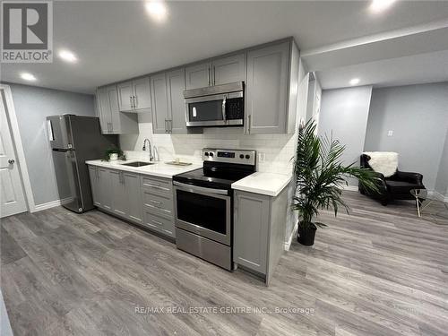 Bsmnt - 707 Mohawk Road, Hamilton, ON - Indoor Photo Showing Kitchen