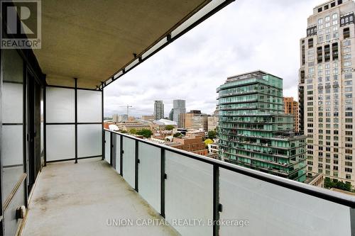 1408 - 65 St. Mary Street, Toronto (Bay Street Corridor), ON - Outdoor With Balcony With Exterior