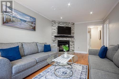 1536 Kirkrow Crescent, Mississauga (East Credit), ON - Indoor Photo Showing Living Room With Fireplace