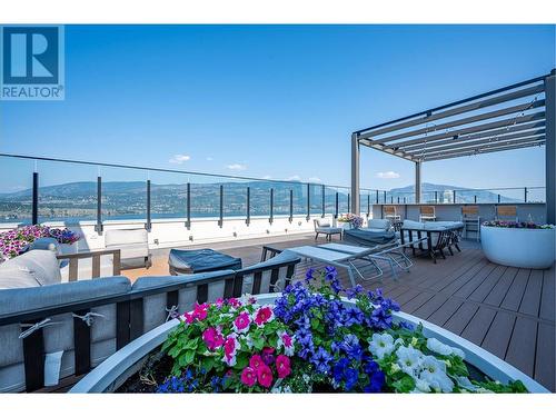 1471 St Paul Street Unit# 1011, Kelowna, BC - Outdoor With Body Of Water With Deck Patio Veranda