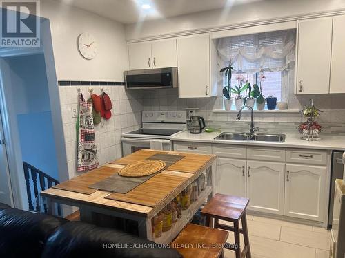 436 Oakwood Avenue, Toronto (Oakwood Village), ON - Indoor Photo Showing Kitchen With Double Sink