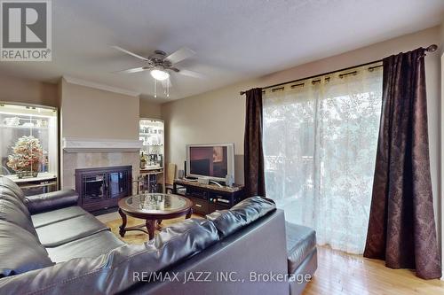 692 Avery Court, Oshawa (Pinecrest), ON - Indoor Photo Showing Living Room With Fireplace