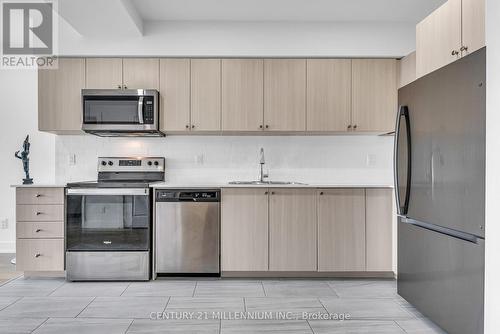 308 - 310 Broadway Avenue, Orangeville, ON - Indoor Photo Showing Kitchen With Stainless Steel Kitchen