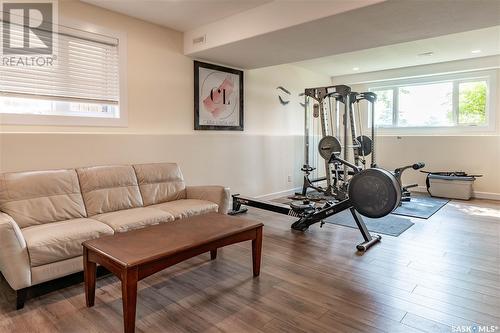 722 Crystal Springs Drive, Warman, SK - Indoor Photo Showing Gym Room