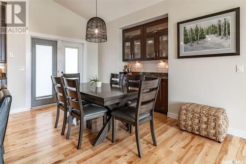 722 Crystal Springs Drive, Warman, SK - Indoor Photo Showing Dining Room