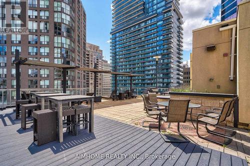 905 - 11 St Joseph Street, Toronto, ON - Outdoor With Deck Patio Veranda With Facade