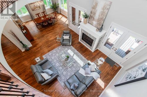 7774 Guelph Line, Milton (Nelson), ON - Indoor With Fireplace