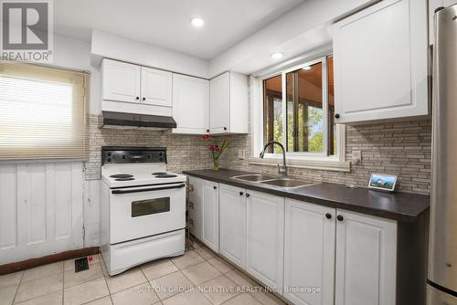 119 Daphne Crescent, Barrie (Cundles East), ON - Indoor Photo Showing Kitchen With Double Sink