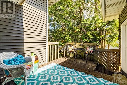 Side Deck leading to garage - 211 Park Avenue, Carleton Place, ON - Outdoor With Deck Patio Veranda With Exterior