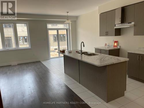 60 Monteith Drive, Brantford, ON - Indoor Photo Showing Kitchen With Double Sink