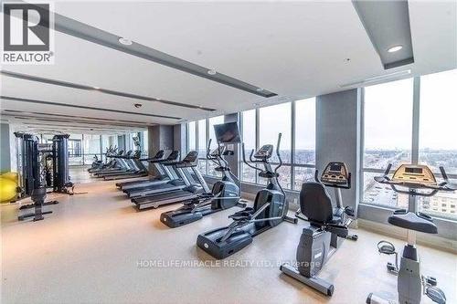 607 - 80 Esther Lorrie Drive, Toronto (West Humber-Clairville), ON - Indoor Photo Showing Gym Room