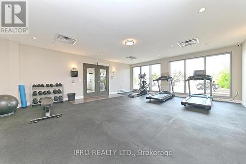 302 - 716 Main Street E, Milton, ON - Indoor Photo Showing Gym Room