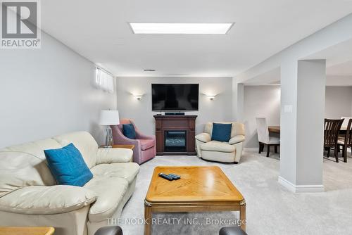 860 Lochness Crescent, Oshawa (Mclaughlin), ON - Indoor Photo Showing Living Room With Fireplace