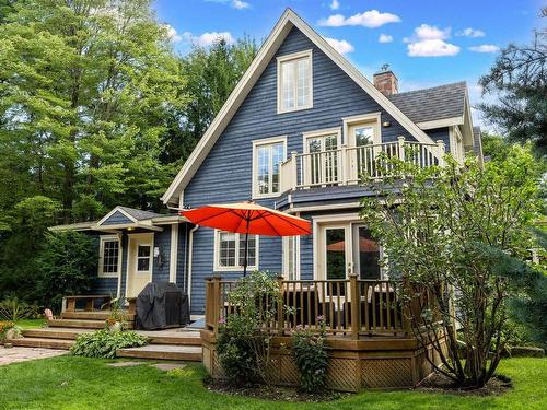 Exterior - 79 Rue Brisbane, Hudson, QC - Outdoor With Balcony With Deck Patio Veranda With Facade