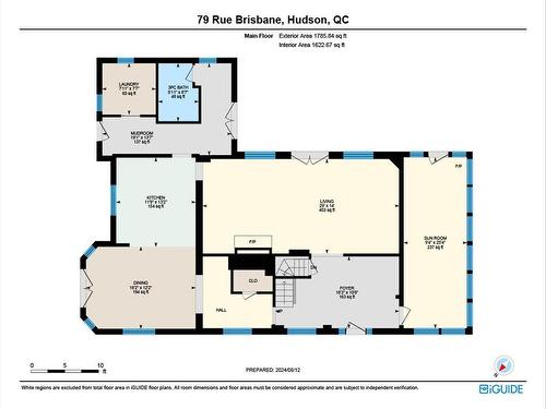 Plan (croquis) - 79 Rue Brisbane, Hudson, QC - Other