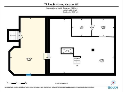 Plan (croquis) - 79 Rue Brisbane, Hudson, QC - Other