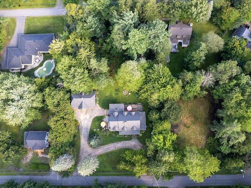 Aerial photo - 79 Rue Brisbane, Hudson, QC - Outdoor With View