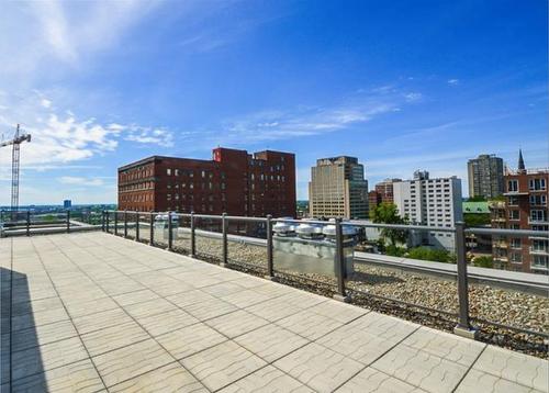 Patio - 405-1199 Rue Bishop, Montréal (Ville-Marie), QC - Outdoor With View