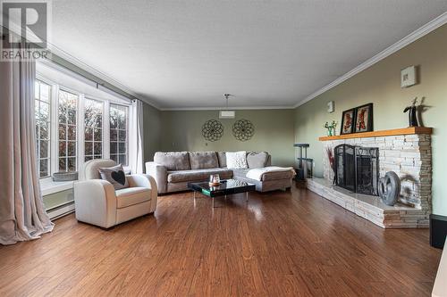 33 Maple Street, Conception Bay South, NL - Indoor Photo Showing Living Room With Fireplace