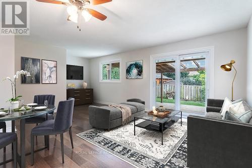 16 Larkfield Road, Brampton, ON - Indoor Photo Showing Living Room