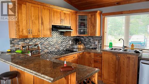 69-71 Gallows Cove Road, Witless Bay, NL - Indoor Photo Showing Kitchen With Double Sink