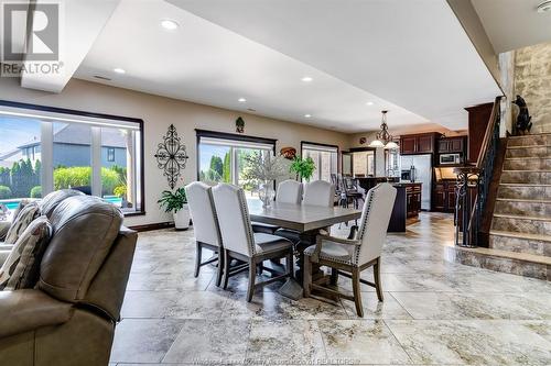 1821 Talbot Road, Kingsville, ON - Indoor Photo Showing Dining Room