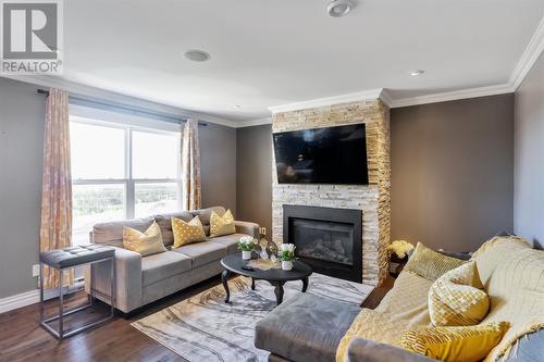 26 Tigress Street, St. John'S, NL - Indoor Photo Showing Living Room With Fireplace