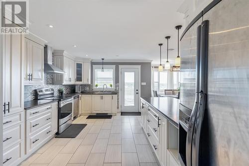 26 Tigress Street, St. John'S, NL - Indoor Photo Showing Kitchen With Stainless Steel Kitchen With Upgraded Kitchen