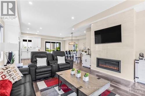 180 Bordeau Street, Prescott And Russell, ON - Indoor Photo Showing Living Room With Fireplace