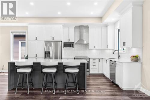 180 Bordeau Street, Prescott And Russell, ON - Indoor Photo Showing Kitchen With Stainless Steel Kitchen With Upgraded Kitchen