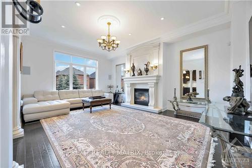 80 Puccini Drive, Richmond Hill (Oak Ridges), ON - Indoor Photo Showing Living Room With Fireplace