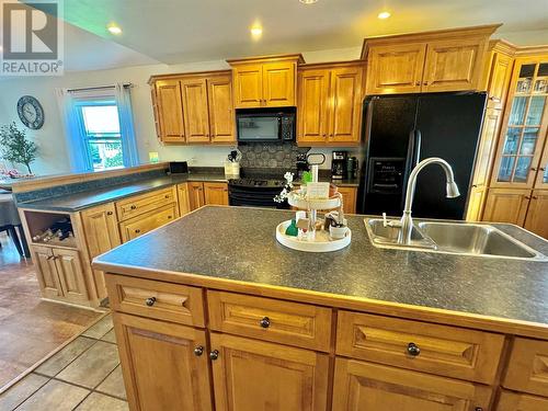 2 Jean D'Arc Place, Clarenville, NL - Indoor Photo Showing Kitchen With Double Sink