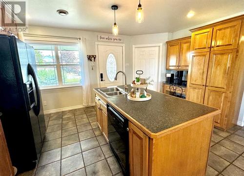 2 Jean D'Arc Place, Clarenville, NL - Indoor Photo Showing Kitchen With Double Sink