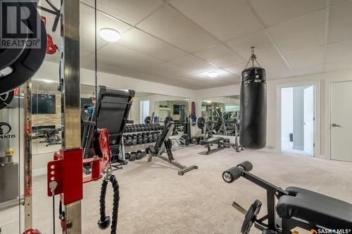 3613 Parliament Avenue, Regina, SK - Indoor Photo Showing Gym Room