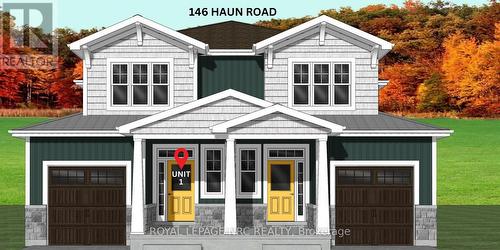 1 - 146 Haun Road, Fort Erie, ON -  With Facade