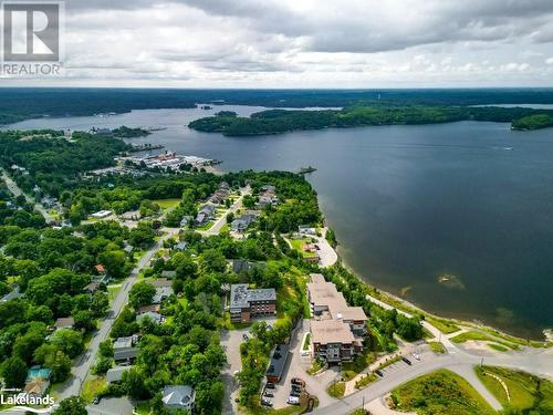 Aerial views - 200 Beaconview Drive Unit# 101, Parry Sound, ON - Outdoor With Body Of Water With View