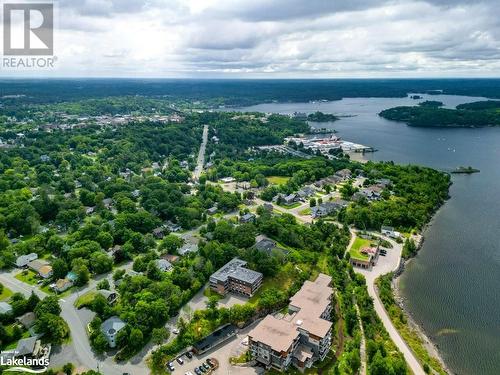 Aerial views - 200 Beaconview Drive Unit# 101, Parry Sound, ON - Outdoor With Body Of Water With View