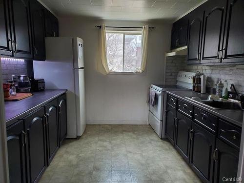 Cuisine - 103 Rue Daniel-Johnson, Danville, QC - Indoor Photo Showing Kitchen With Double Sink