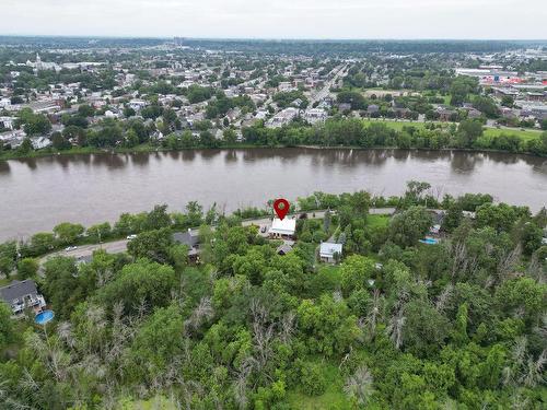 Aerial photo - 6780 Boul. Des Mille-Îles, Laval (Saint-François), QC - Outdoor With Body Of Water With View